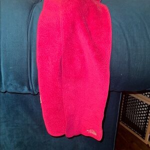 The North Face pink Fleece Scarf